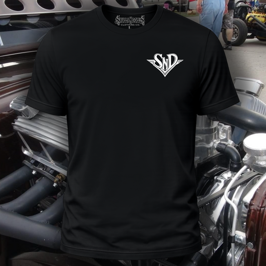 Skulls N Dolls Hotrod Short Sleeve Tee