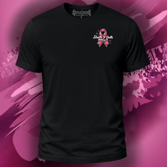 Skulls N Dolls Breast Cancer Awareness Tee