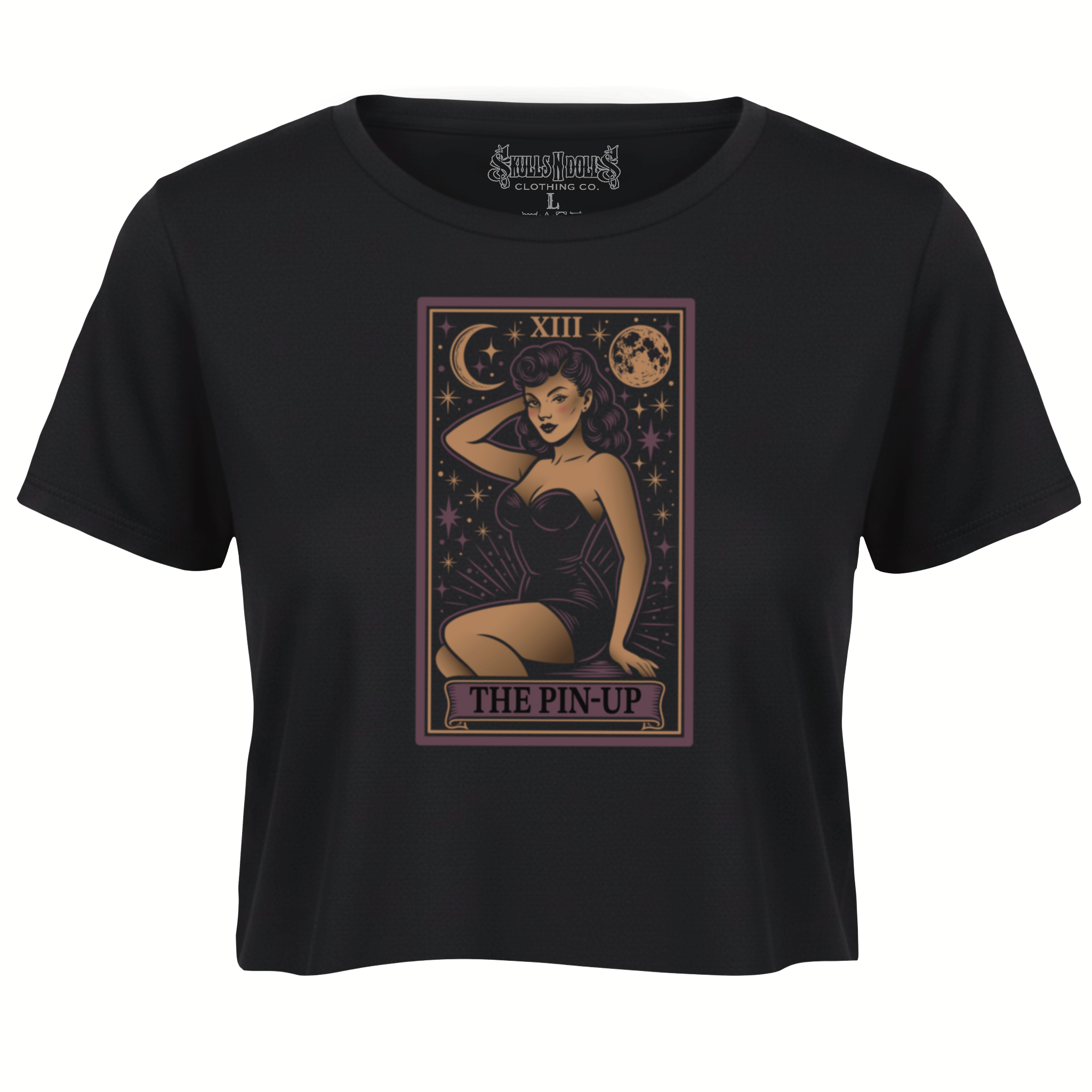 The Pin-Up XIII Crop Top – Skulls N Dolls Clothing Co.