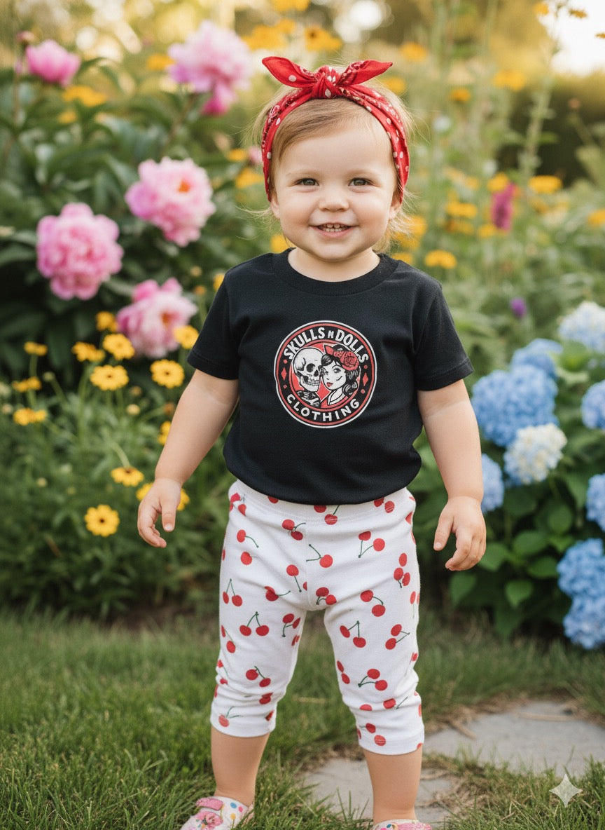 Skulls N Dolls Classic Toddler Tee (3T)
