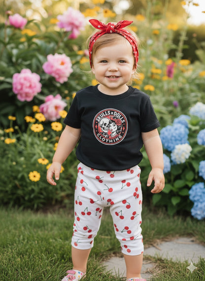 Skulls N Dolls Classic Toddler Tee (3T)
