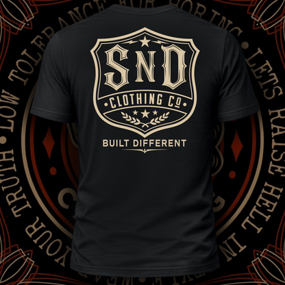 Built Different Short Sleeve Tee