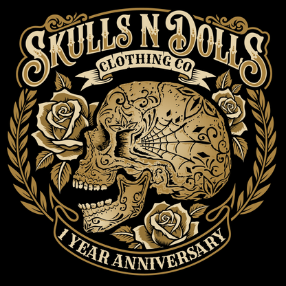 Skulls N Dolls 1 Year Anniversary Tee