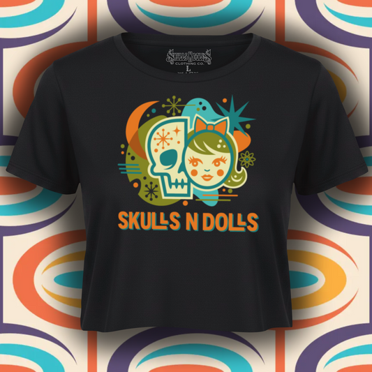 SnD Midcentury Logo Crop Top