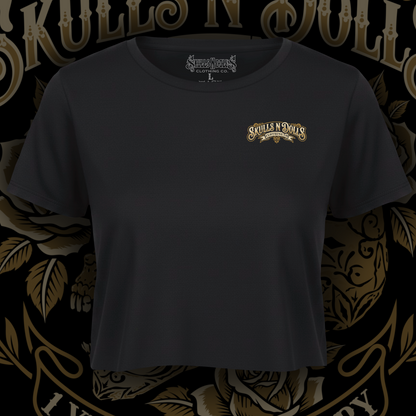 Skulls N Dolls 1 Year Anniversary Crop Top