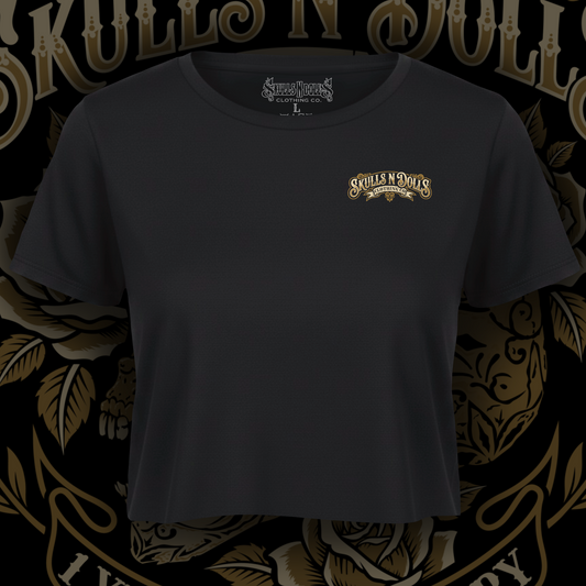 Skulls N Dolls 1 Year Anniversary Crop Top