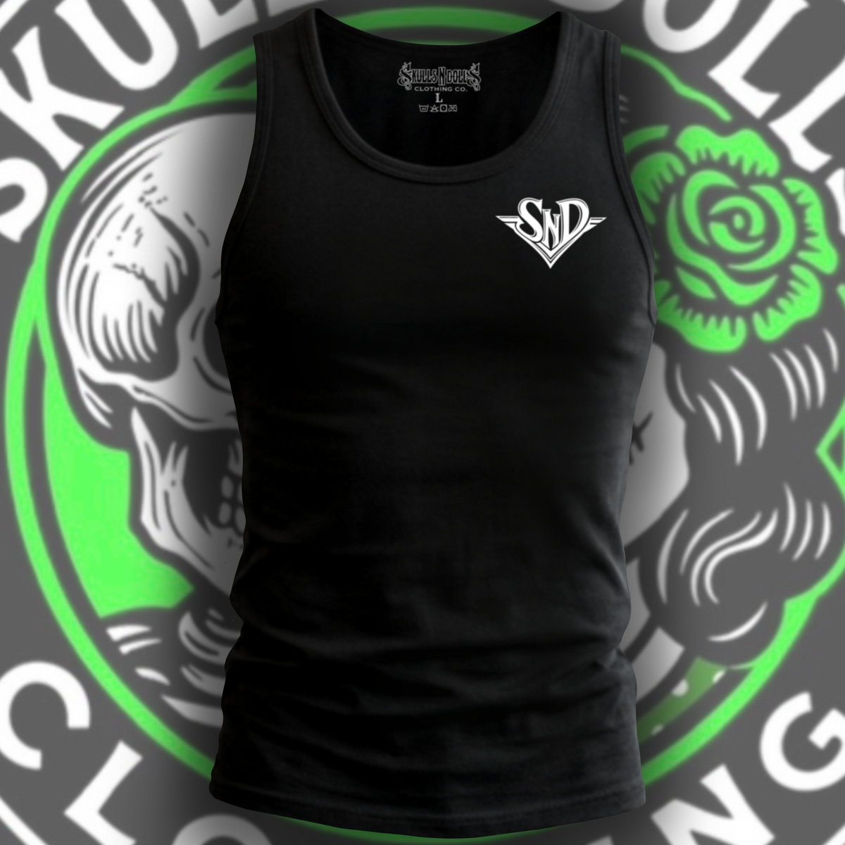 Skulls N Dolls Hotrod Tank