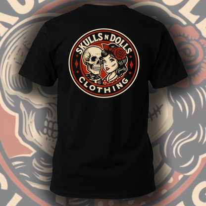 Skulls N Dolls Logo Youth Cotton T-Shirt