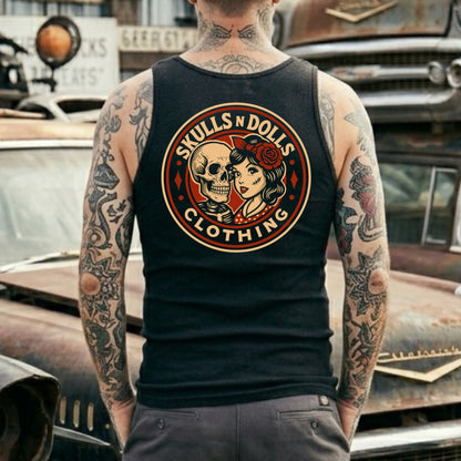 Skulls N Dolls Logo Tank