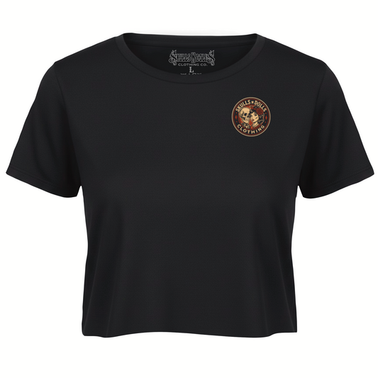 Old Skool Never Dies  Crop Top