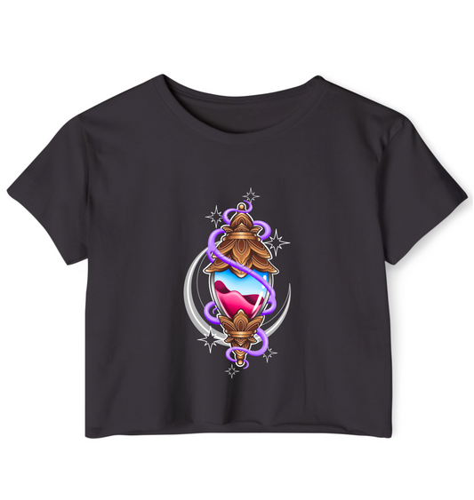 Women’s Siempre Vida Vial Crop Top Tee